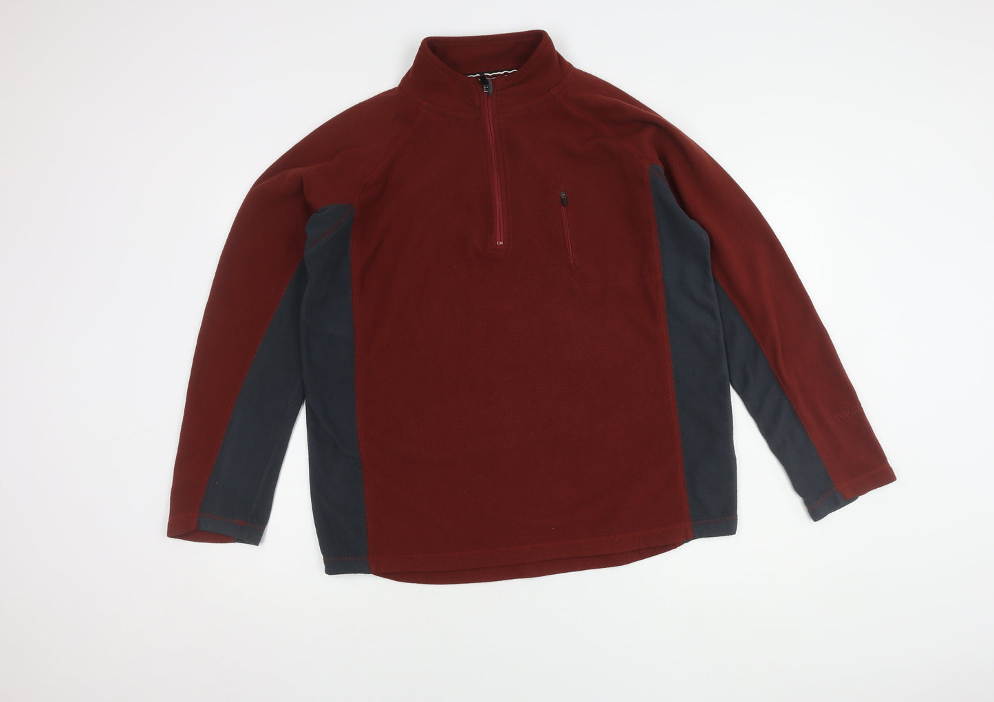Mens UK Size M Peter Storm Red Henley Sweatshirt