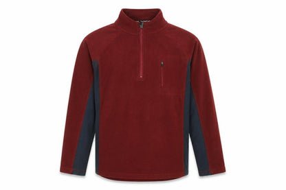 Mens UK Size M Peter Storm Red Henley Sweatshirt