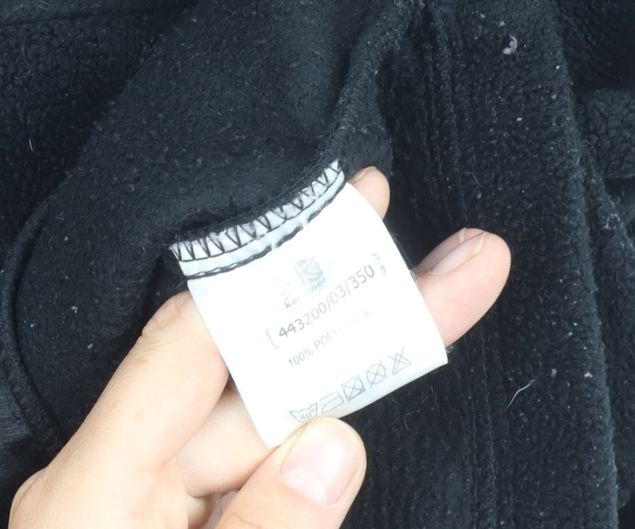 Mens UK Size S Karrimor Black Basic Jacket