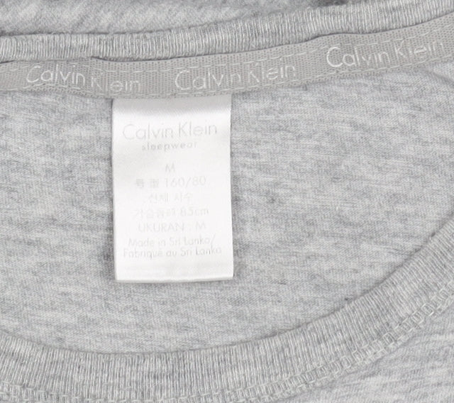 Calvin Klein Women's Grey M Basic T-Shirt