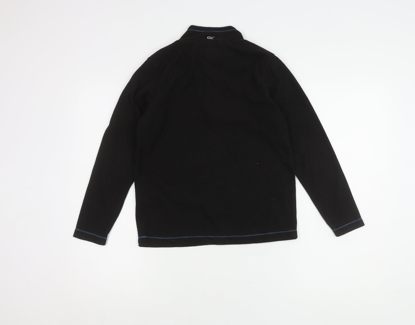 Regatta Boys Black Zip Sweatshirt 11 Years