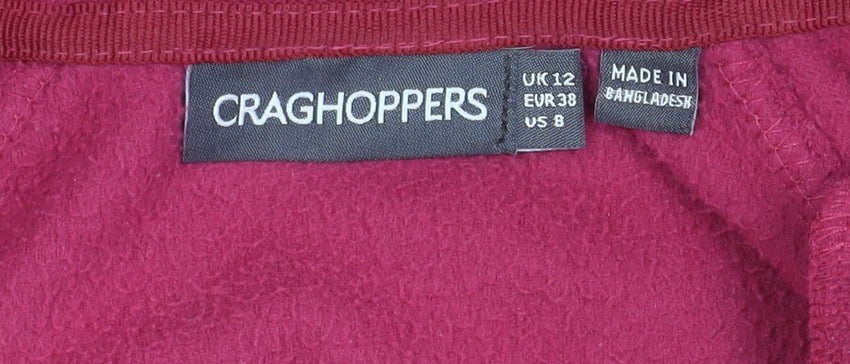 Womens UK Size 12 Craghoppers Red Pullover Sweatshirt