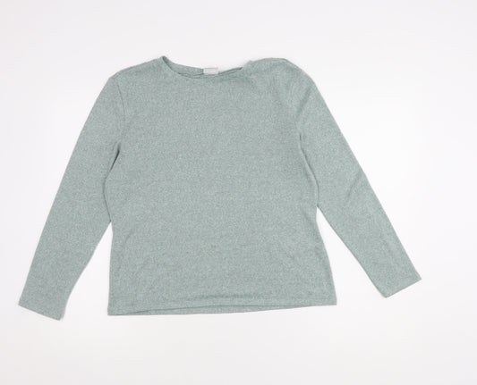 Womens UK Size M Jacqueline de Yong Green Pullover Jumper