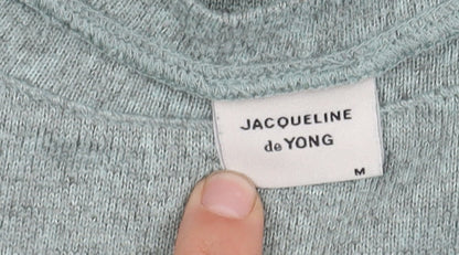 Womens UK Size M Jacqueline de Yong Green Pullover Jumper