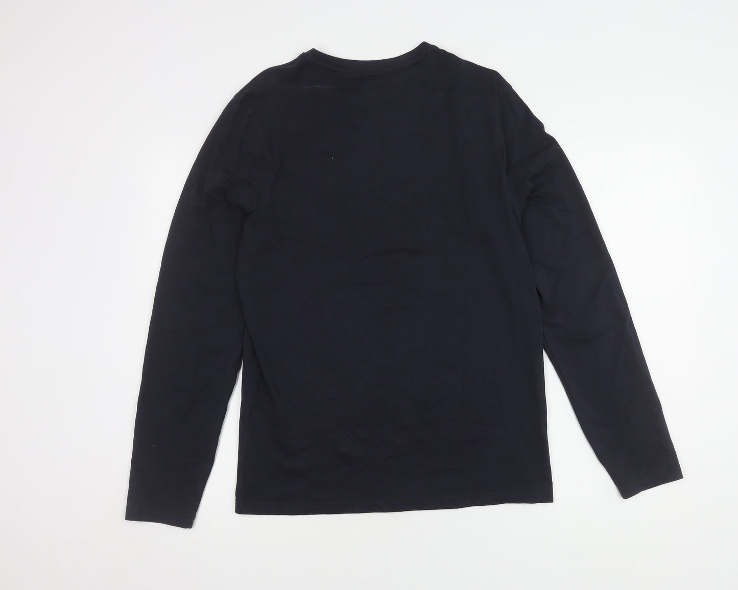 Mountain Warehouse Men's XS Black T-Shirt Long Sleeve V-Neck