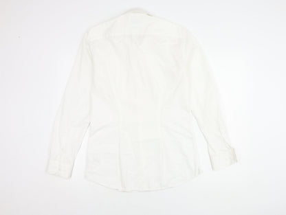 Next Men's White 15 Slim Fit Button-Up Shirt