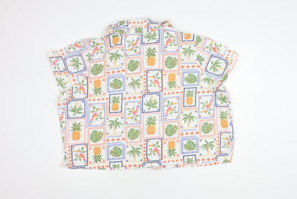 Simply Be Women's Tropical Pyjama Top Size 24/26