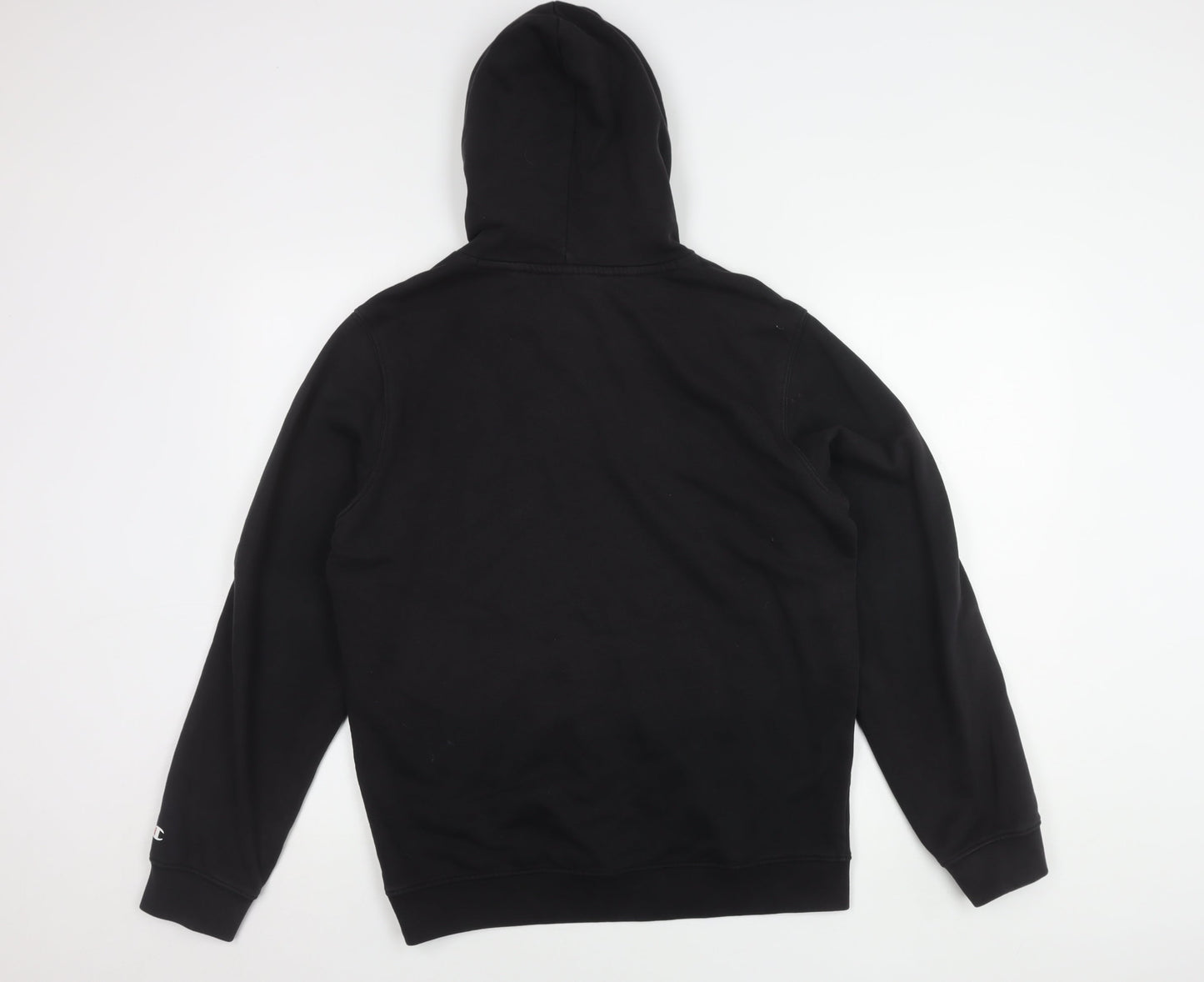 Mens UK Size M Champion Black Pullover Hoodie