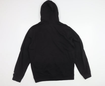 Mens UK Size M Champion Black Pullover Hoodie