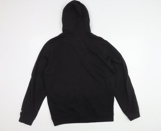 Mens UK Size M Champion Black Pullover Hoodie