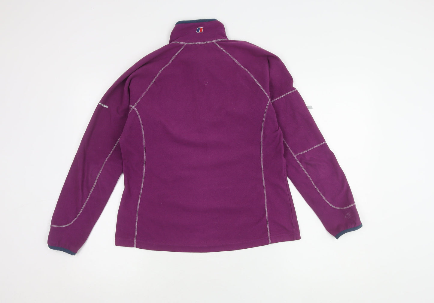 Berghaus Women's Purple Fleece Zip Jumper Size 12