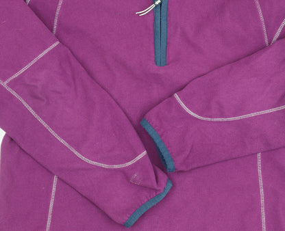 Berghaus Women's Purple Fleece Zip Jumper Size 12