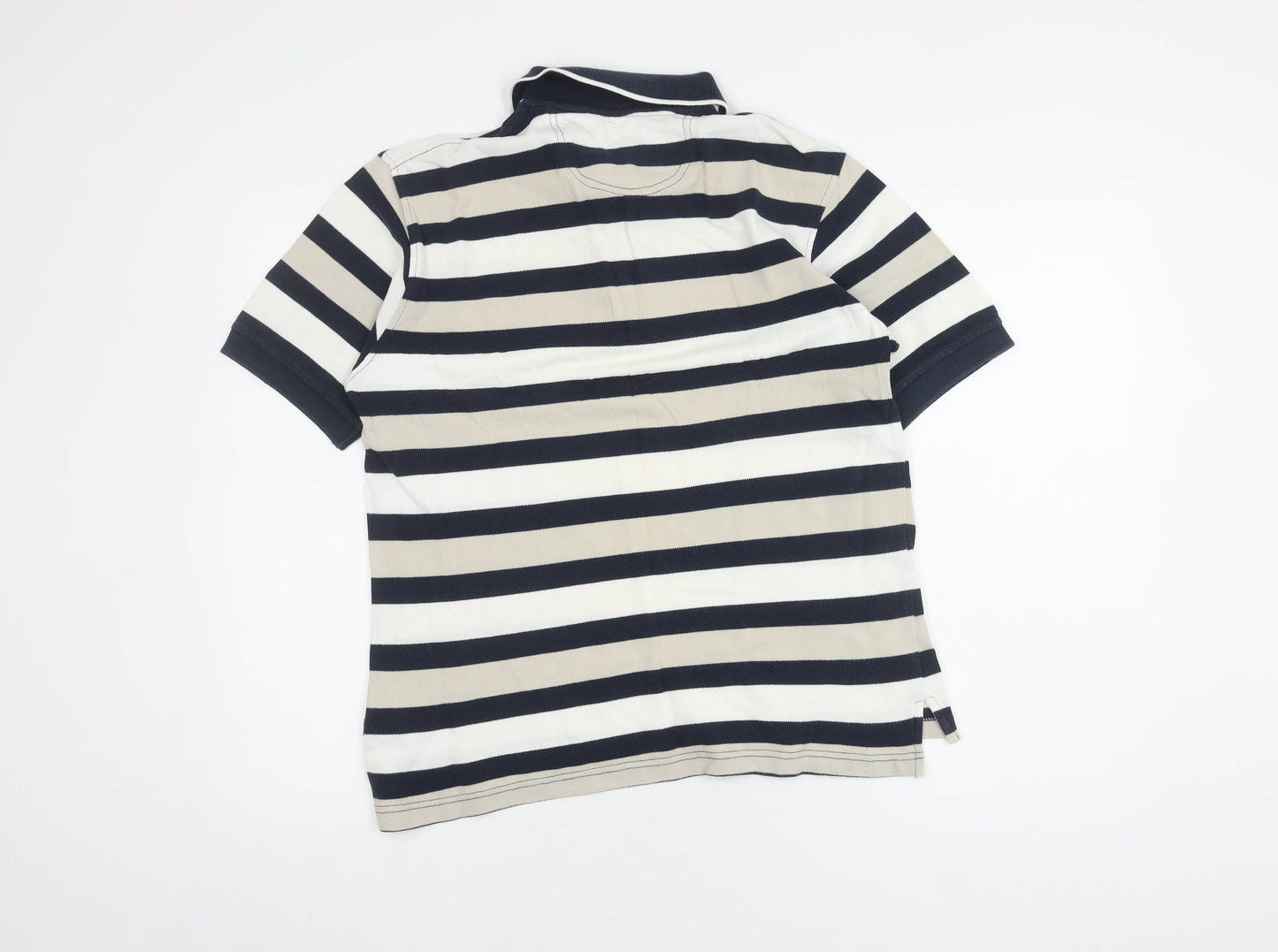 Pierre Cardin Men's S Multicoloured Striped Polo