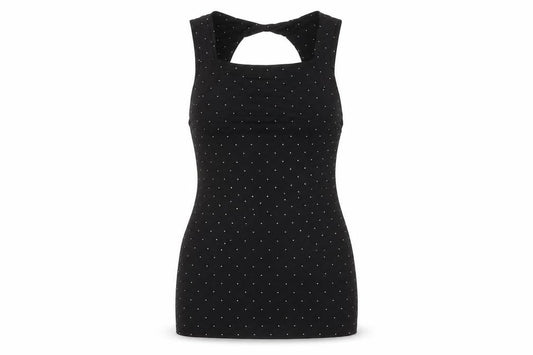 Womens UK Size S Banana Republic Black Basic Tank