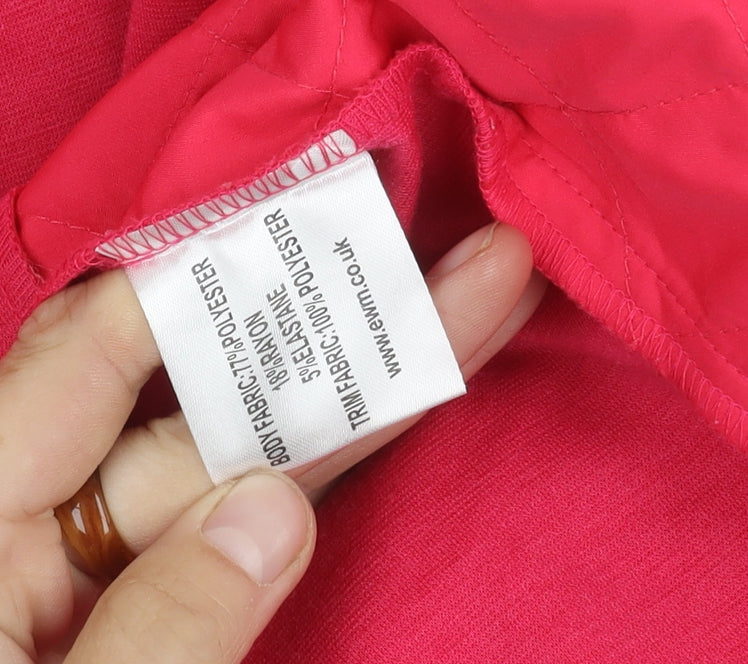 Womens UK Size XL Honor Millburn Pink Basic Jacket