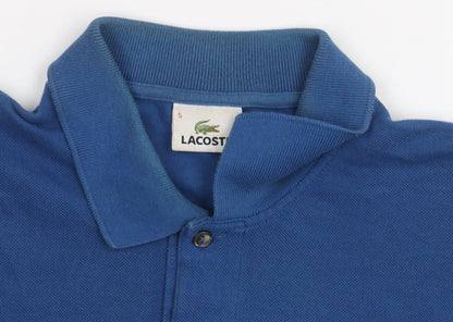 Lacoste Men's Blue Long Sleeve Polo Shirt - Size 5
