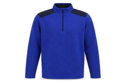 Mens UK Size M Under armour Blue 1/4 Zip Sweatshirt