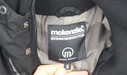 Mens UK Size S McKenzie Black Basic Jacket