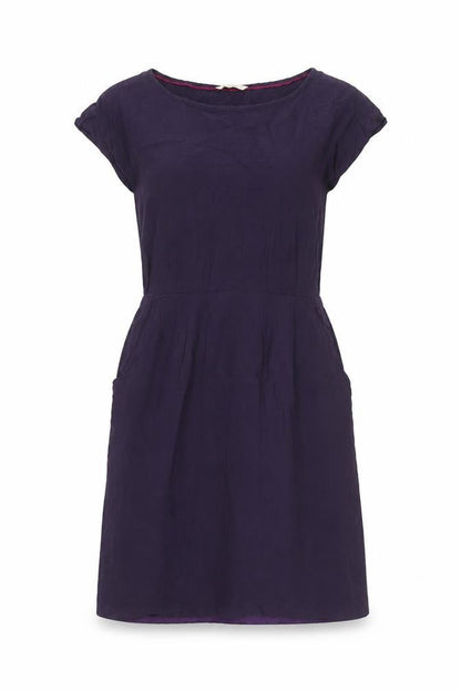 White Stuff Women's Purple Dress, Size 10, Viscose