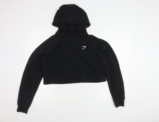 Gymshark Women's Black Pullover Hoodie Size L