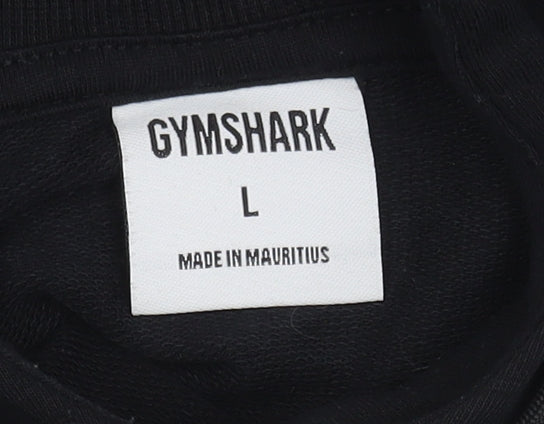 Gymshark Women's Black Pullover Hoodie Size L