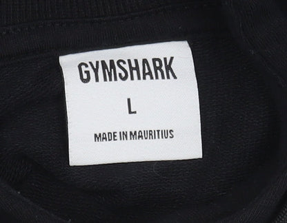 Gymshark Women's Black Pullover Hoodie Size L