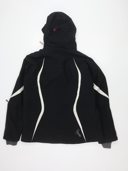 Womens UK Size 14 TOG24 Black Rain Coat