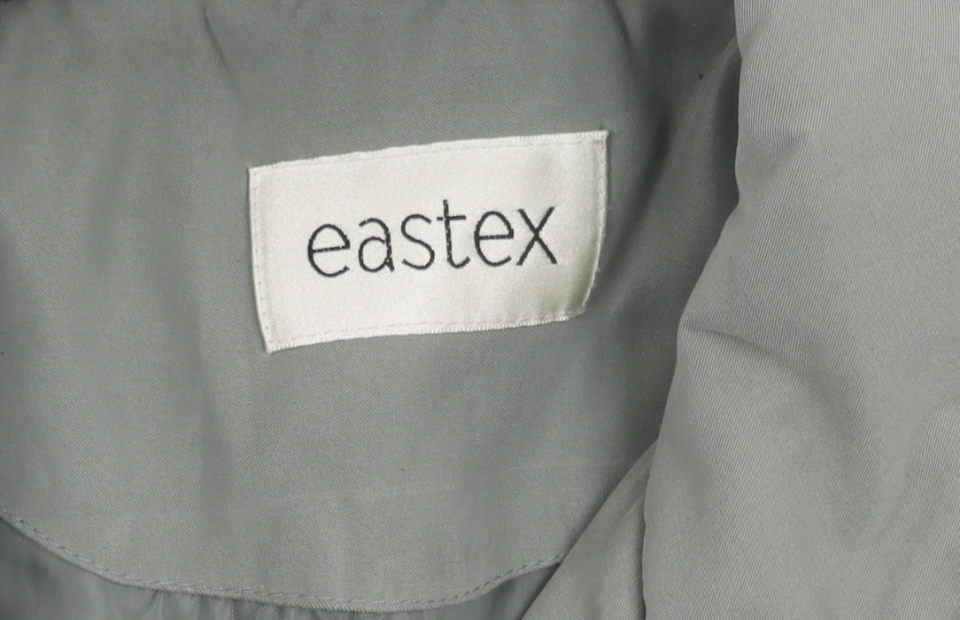 Womens UK Size 14 Eastex Green Quilted Coat
