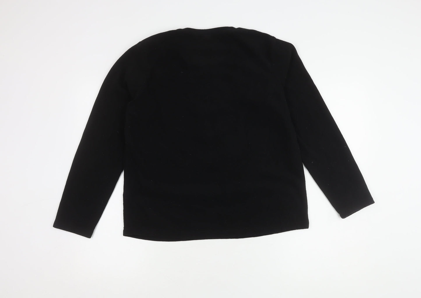 Disney Women’s Black Minnie Mouse Long Sleeve Top 12-14