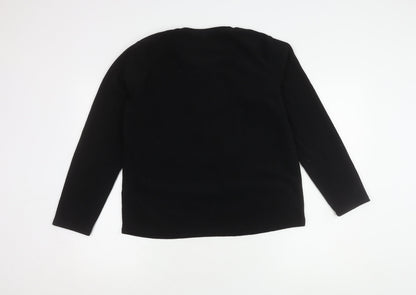 Disney Women’s Black Minnie Mouse Long Sleeve Top 12-14
