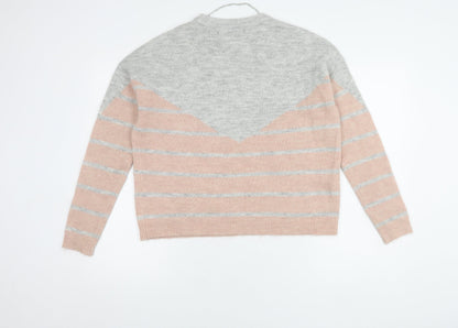 Vero Moda Women's Multicoloured Striped Pullover XS