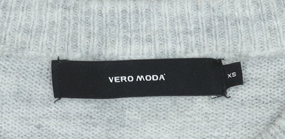 Vero Moda Women's Multicoloured Striped Pullover XS