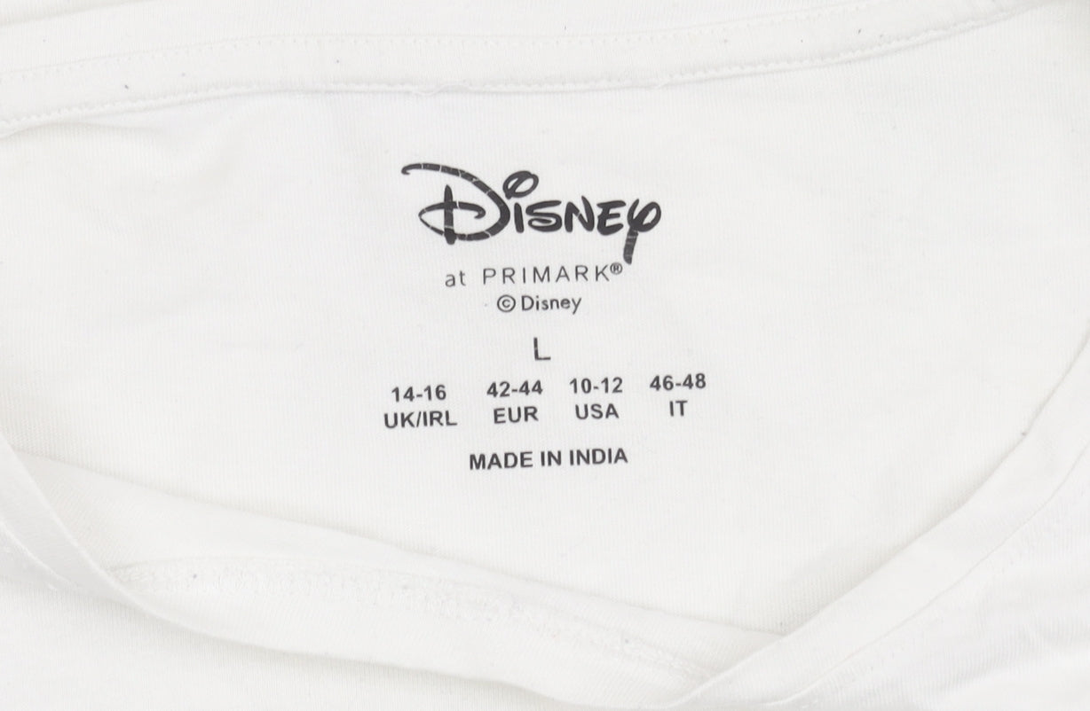 Primark Disney Women's White Thumper Nightshirt L