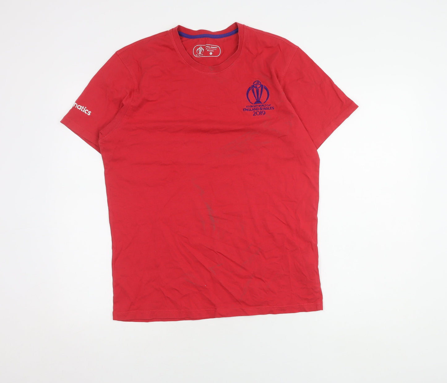 Mens UK Size M Fanatics Red  T-Shirt