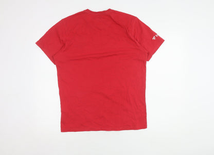 Mens UK Size M Fanatics Red  T-Shirt