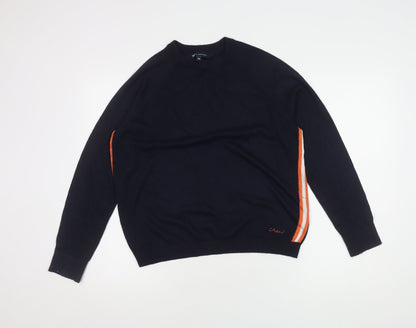 Crew Clothing Company Women's Blue Pullover Jumper M