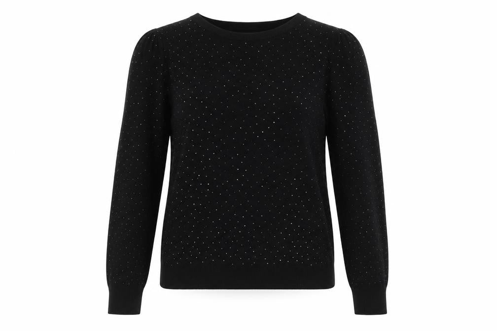 Womens UK Size 10 Warehouse Black Pullover Jumper