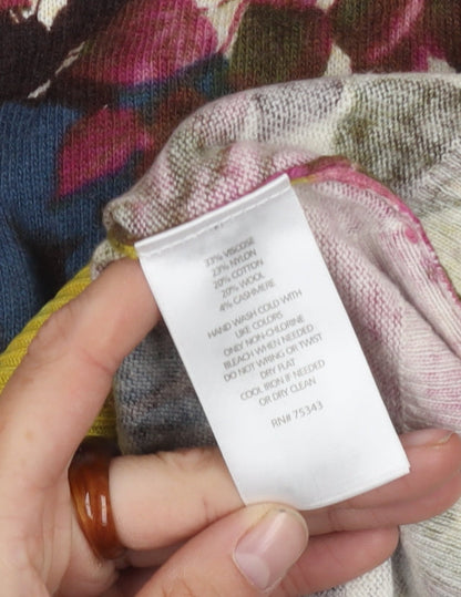 Cynthia Rowley Women's Multicoloured Cardigan M