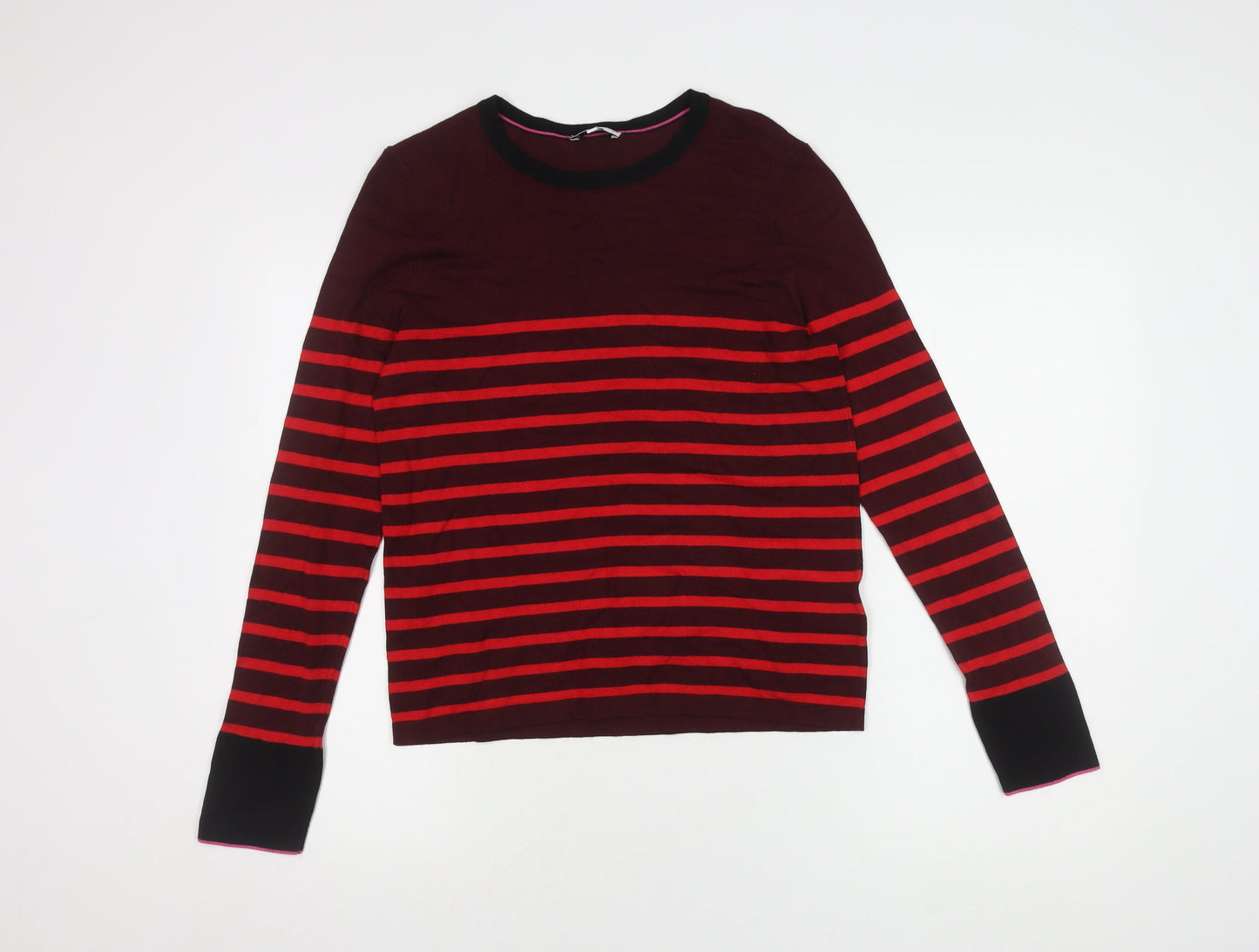 Womens UK Size 16 Warehouse Red Pullover Jumper