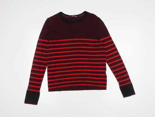 Womens UK Size 16 Warehouse Red Pullover Jumper