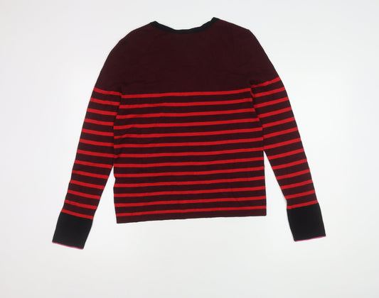 Womens UK Size 16 Warehouse Red Pullover Jumper