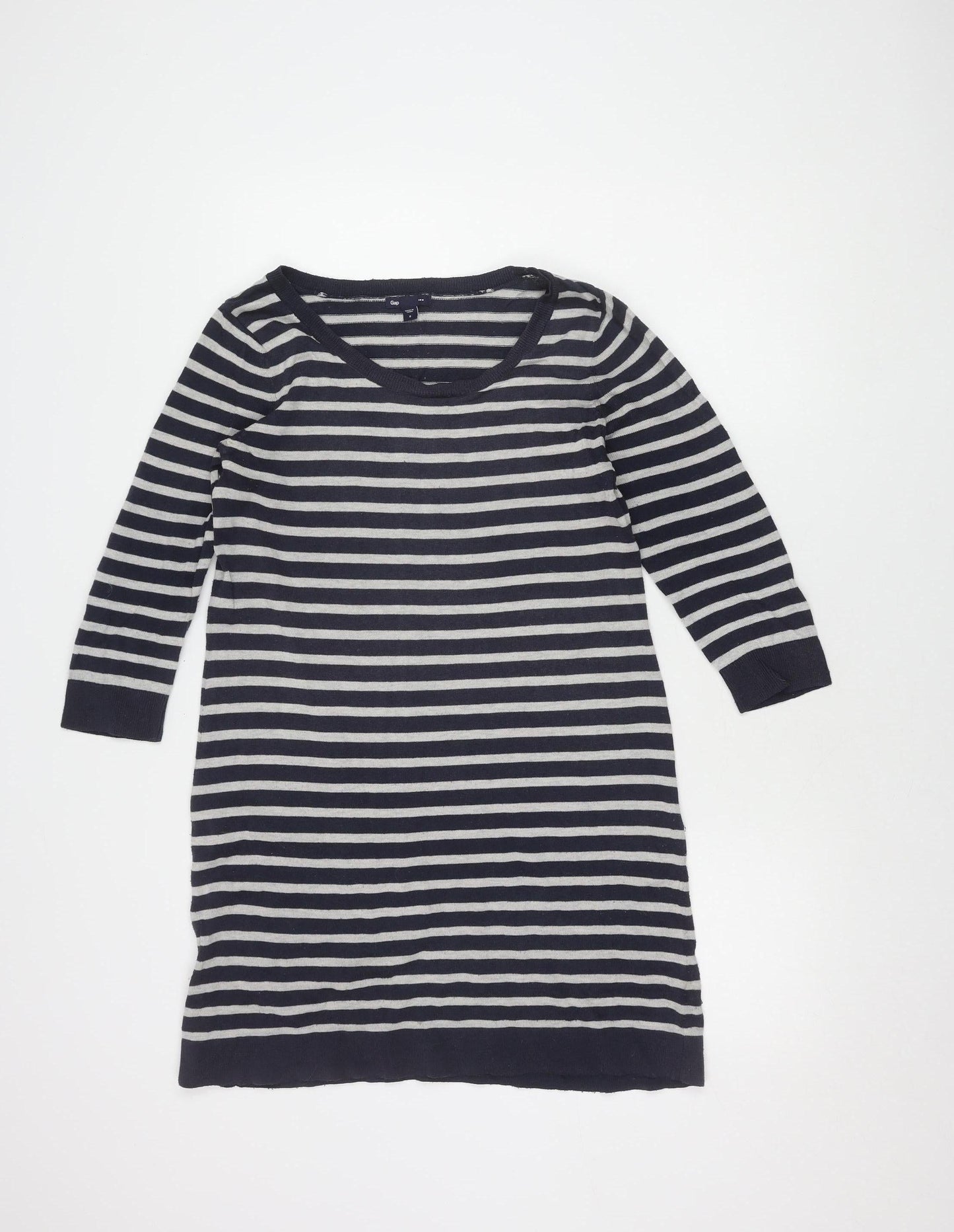 Gap Women's Multicoloured Striped Pullover Jumper S