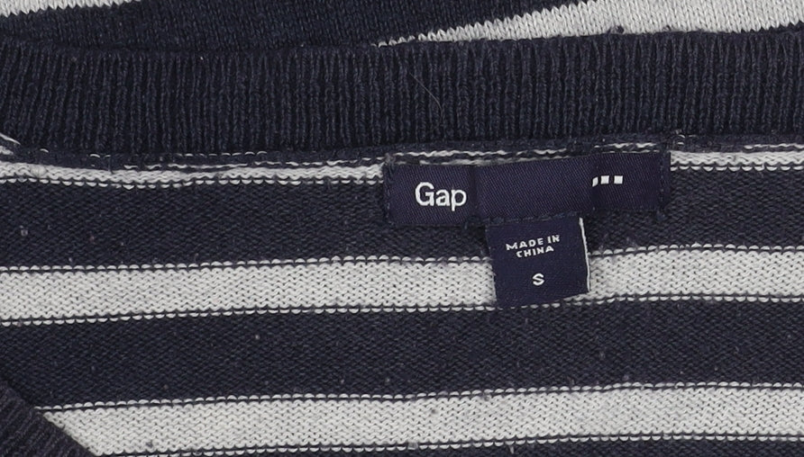 Gap Women's Multicoloured Striped Pullover Jumper S