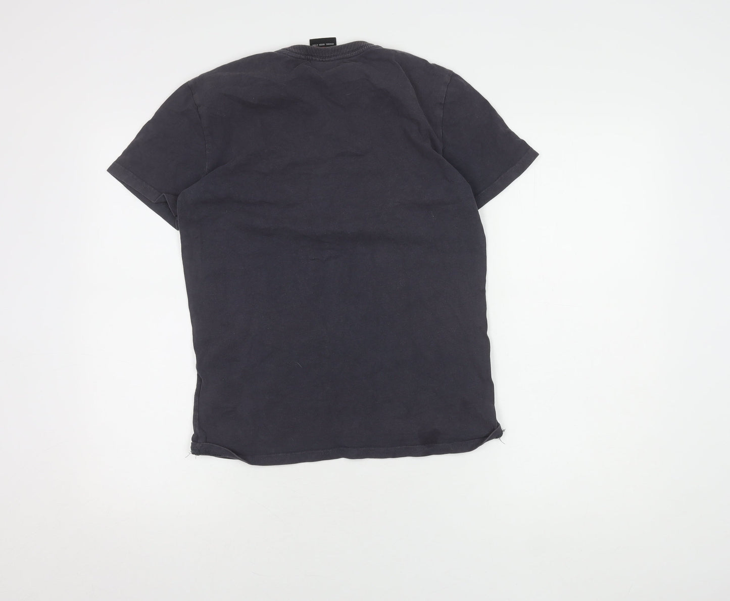 Unisex Adults UK Size XS Superdry Black Basic T-Shirt