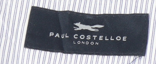 Paul Costelloe Men’s Grey Wool Trousers 40R