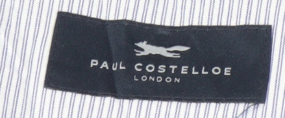 Paul Costelloe Men’s Grey Wool Trousers 40R