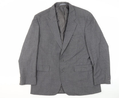 Mens UK Size 44 Scott International Regular Grey Suit Jacket
