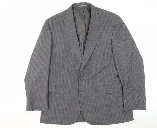 Mens UK Size 44 Scott International Regular Grey Suit Jacket