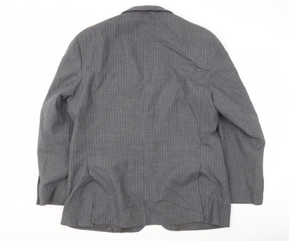 Mens UK Size 44 Scott International Regular Grey Suit Jacket