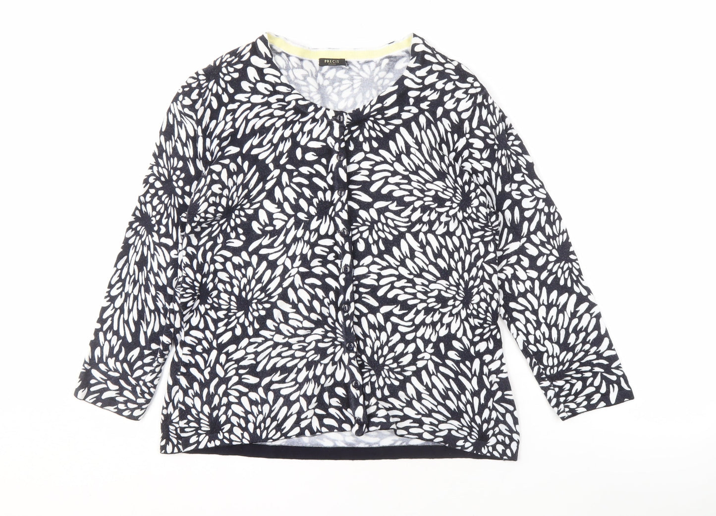 Womens UK Size L Precis Petite Multicoloured Cape Jumper